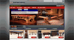Desktop Screenshot of bapooltables.com